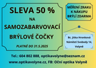 náhledový obrázek ke článku Sleva 50 % na vybrané typy samozabarvovacích skel!